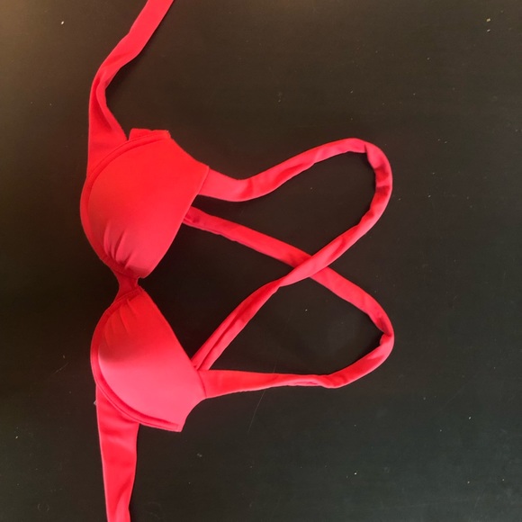aerie Other - Coral pink bikini top, aerie, size 34B